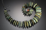 spiral eucalyptus necklace