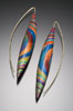 long twist earrings